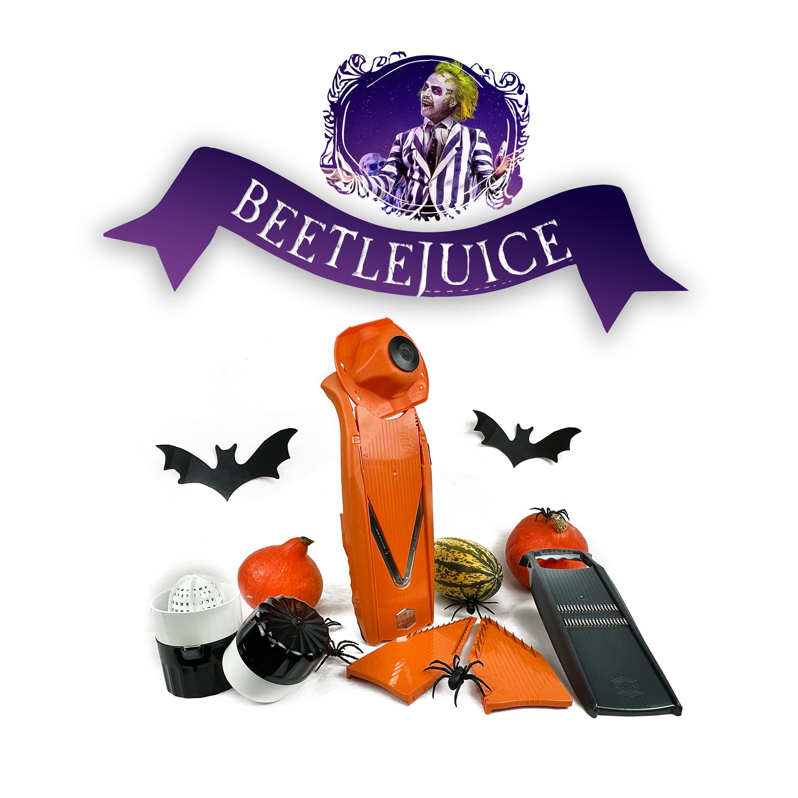 Beetlejuice / Orange-Black