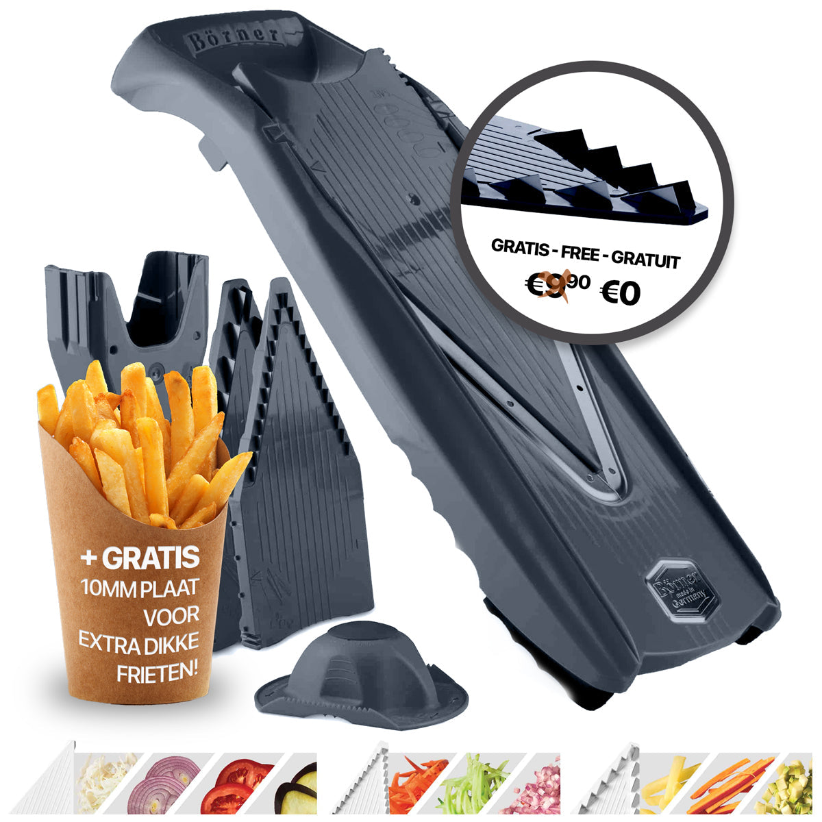 Börner "Belgian Fries" Promo Börner Kitchentools