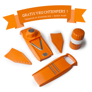 Slice & Juice - Gratis Vruchtenpers