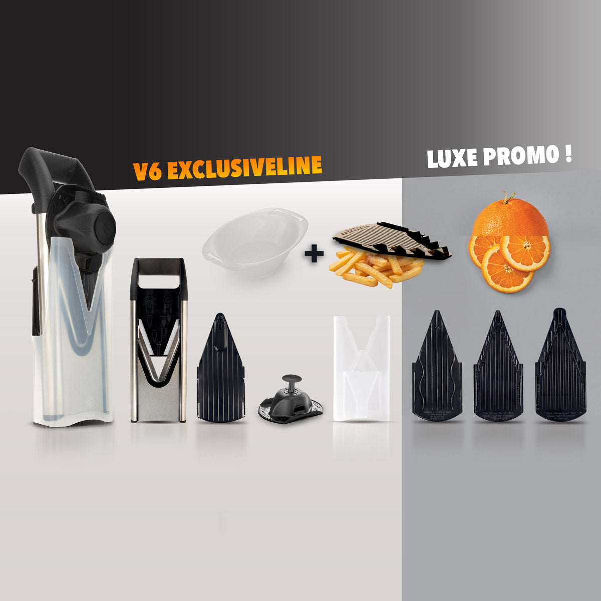 Börner Mandoline V6 ExclusiveLine - Luxe Promo Börner Kitchentools